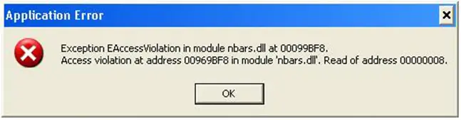 Ошибка access violation at address in module ntdll dll